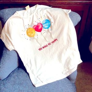 Zara kids happy shirt size 11 - 12, Like new